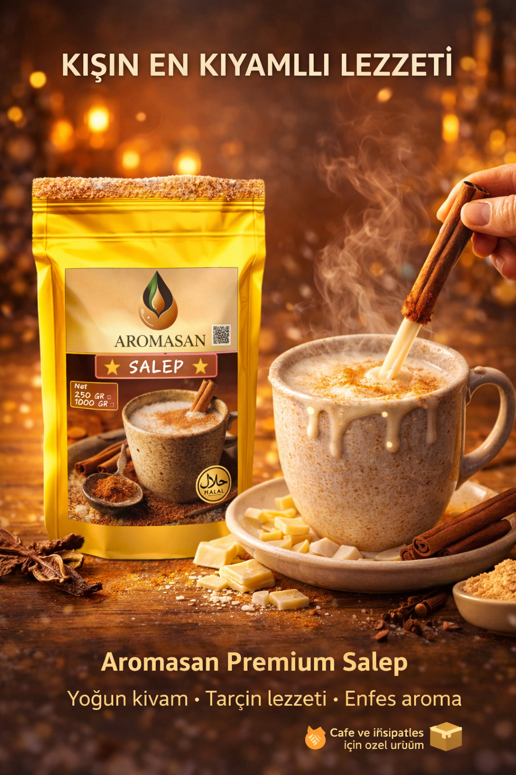 Fındık Aromalı Salep 1 kg ürün görseli