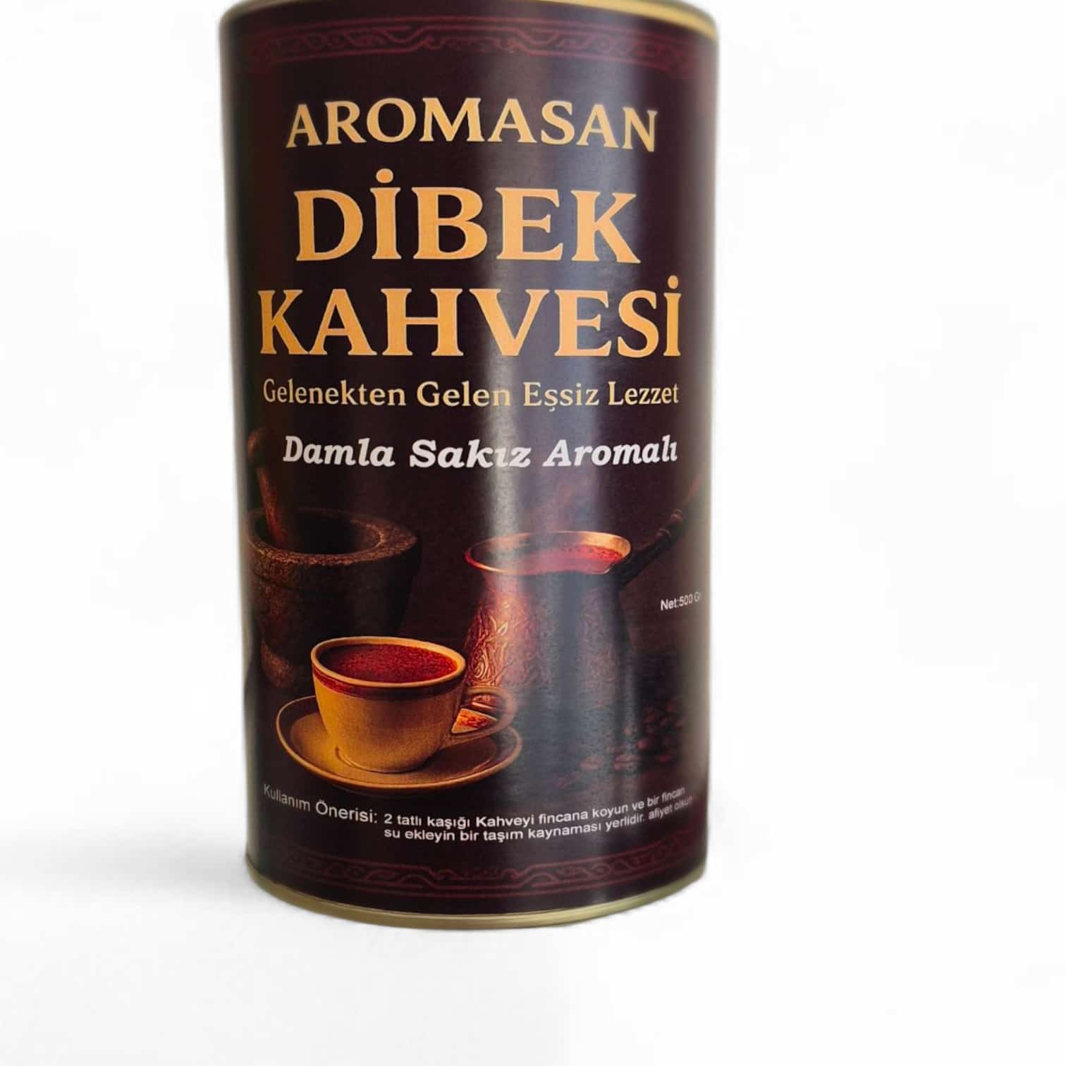 Damla Sakız Aromalı Dibek Kahvesi 500 gr ürün görseli