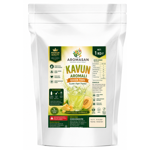 Kavun Aromalı İçecek Tozu 1 kg ürün görseli