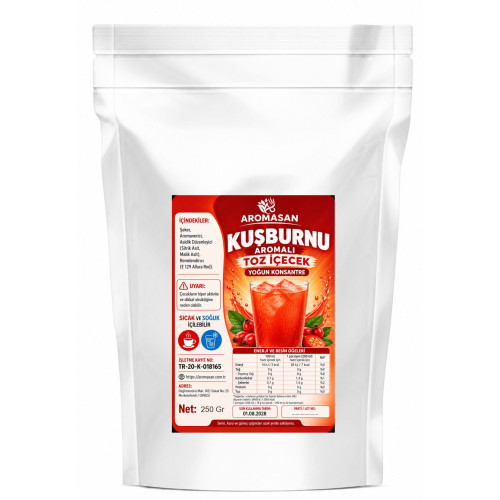 Kuşburnu Aromalı Dondurma Bazı 250 gr ürün görseli