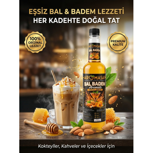 Balbadem风味糖浆750毫升 ürün görseli